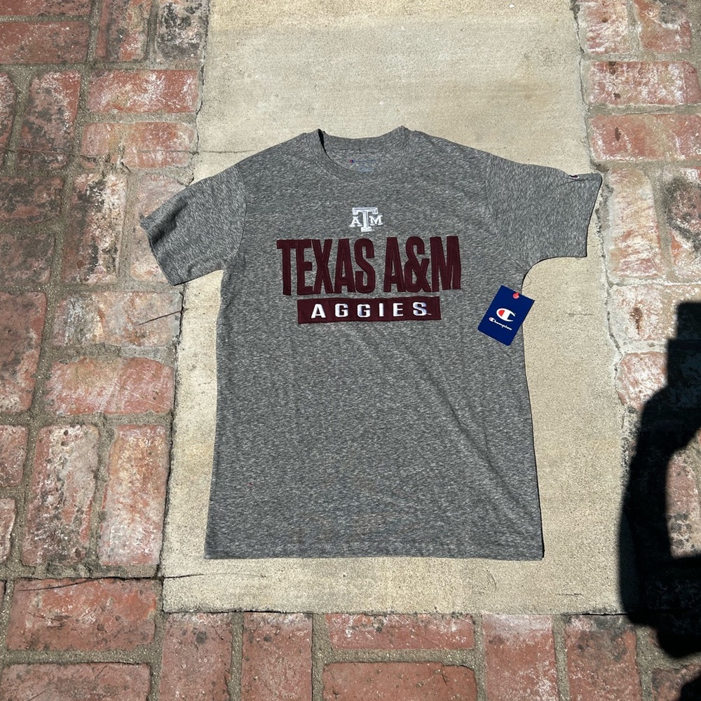Dark Grey Medium Champion Texas A&M Tee